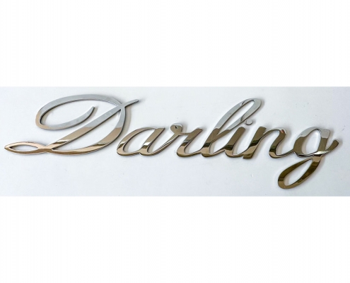 darling-scritta